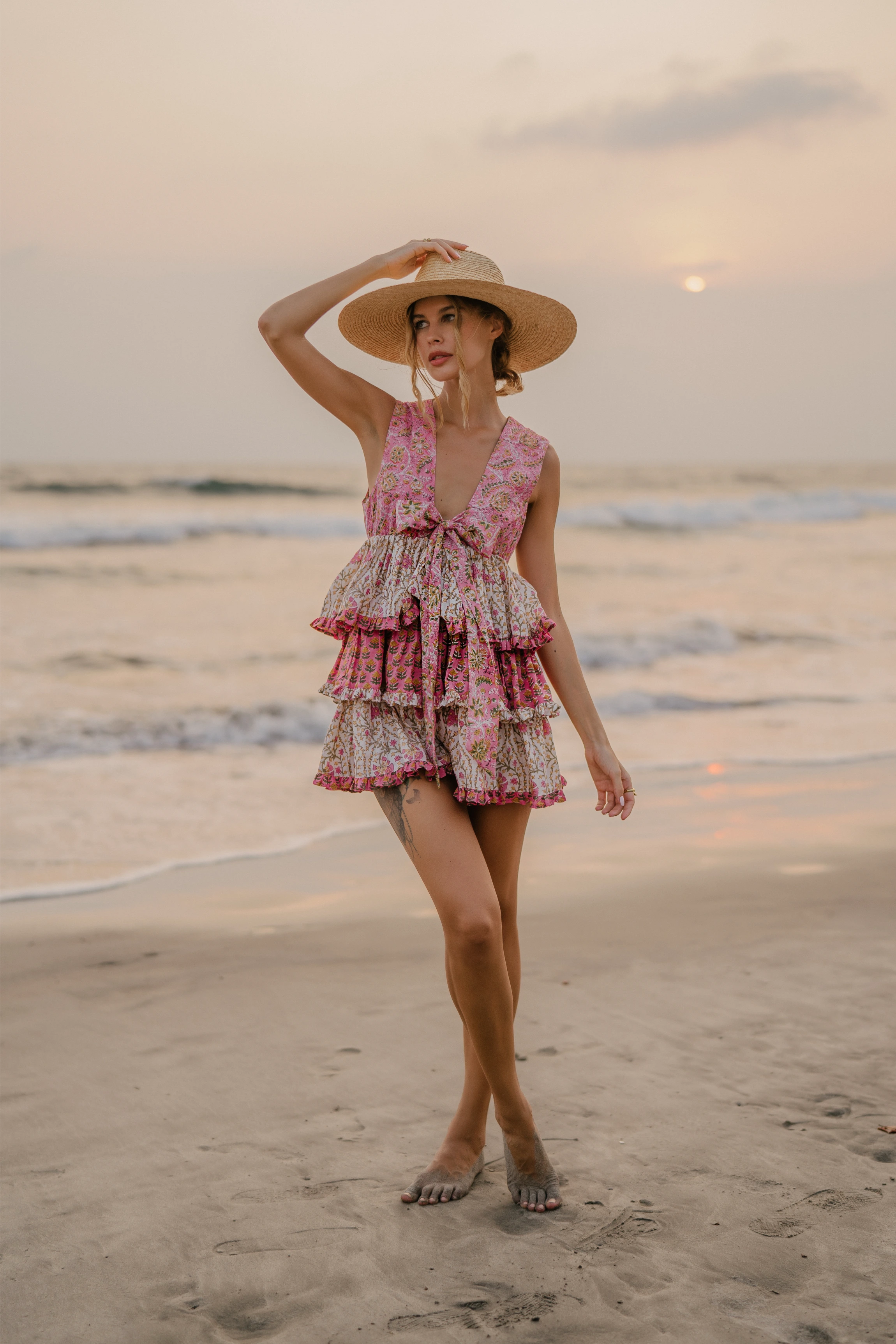 Date Night Dress in Rosè