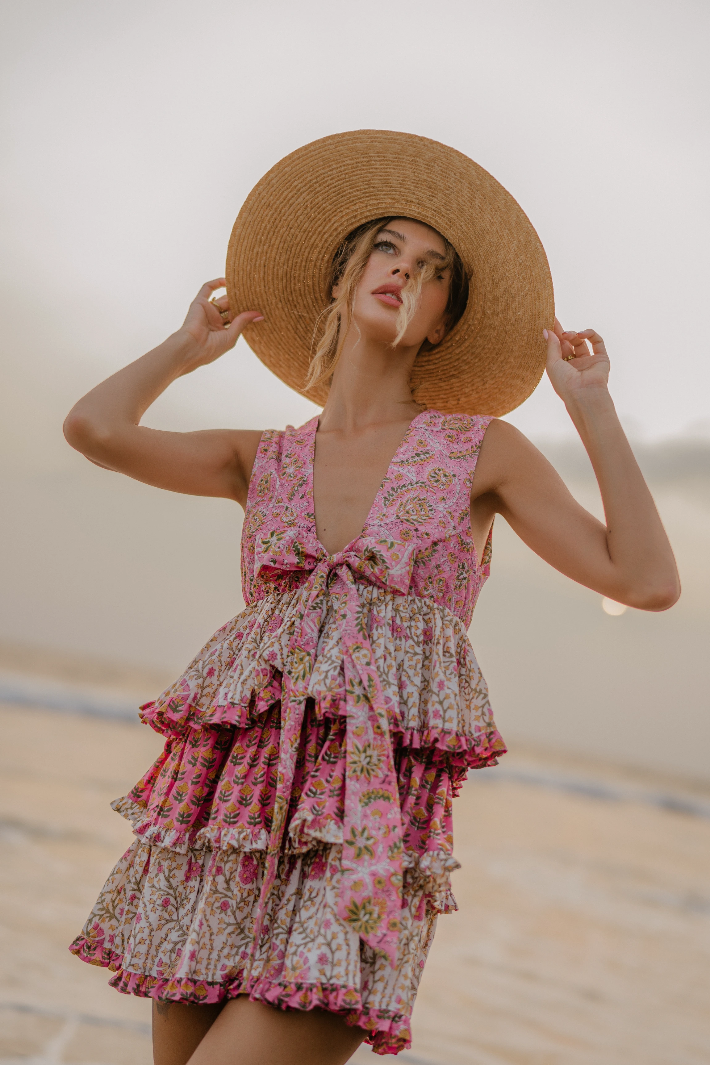 Date Night Dress in Rosè