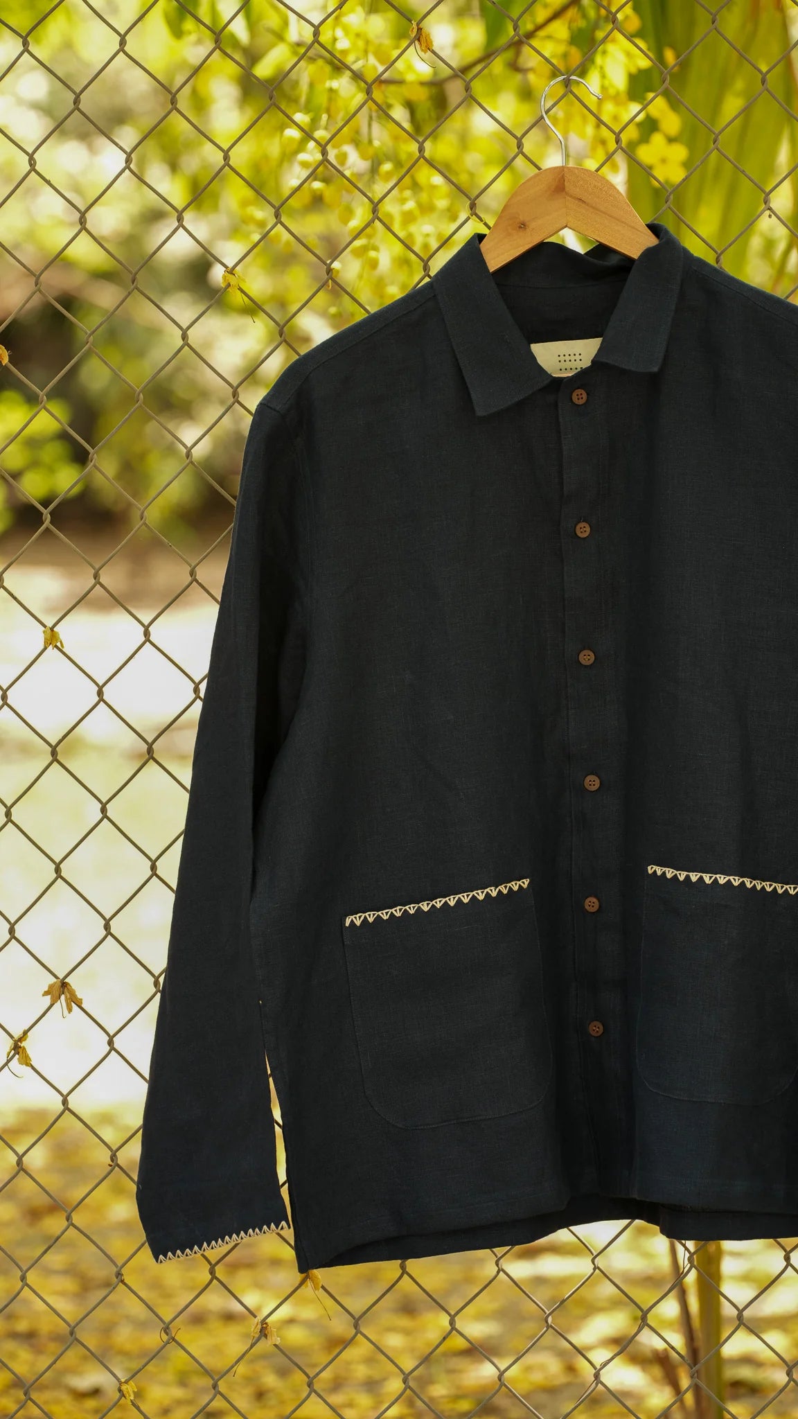 Edgewise blue shirt and jacket