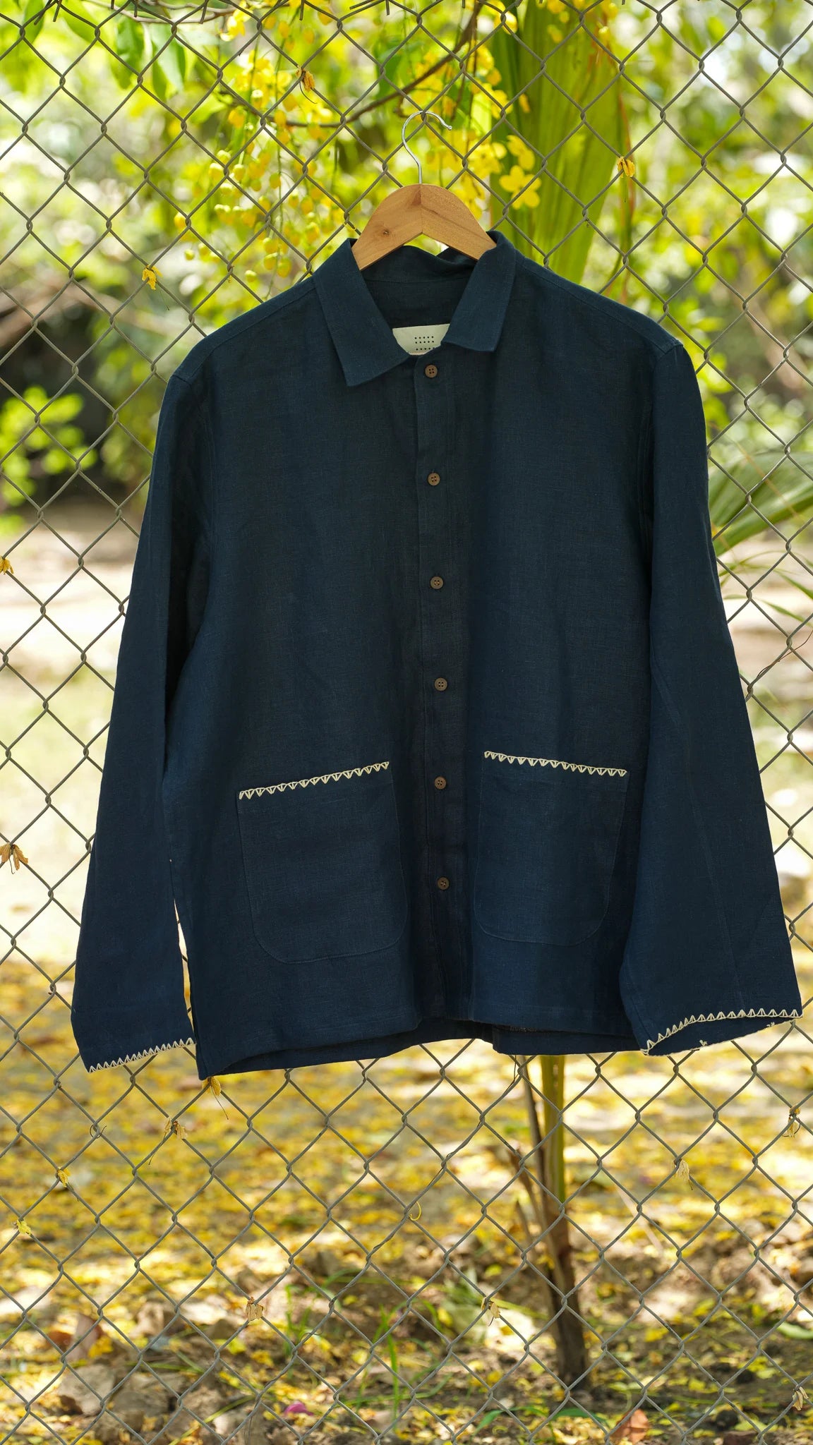 Edgewise blue shirt and jacket