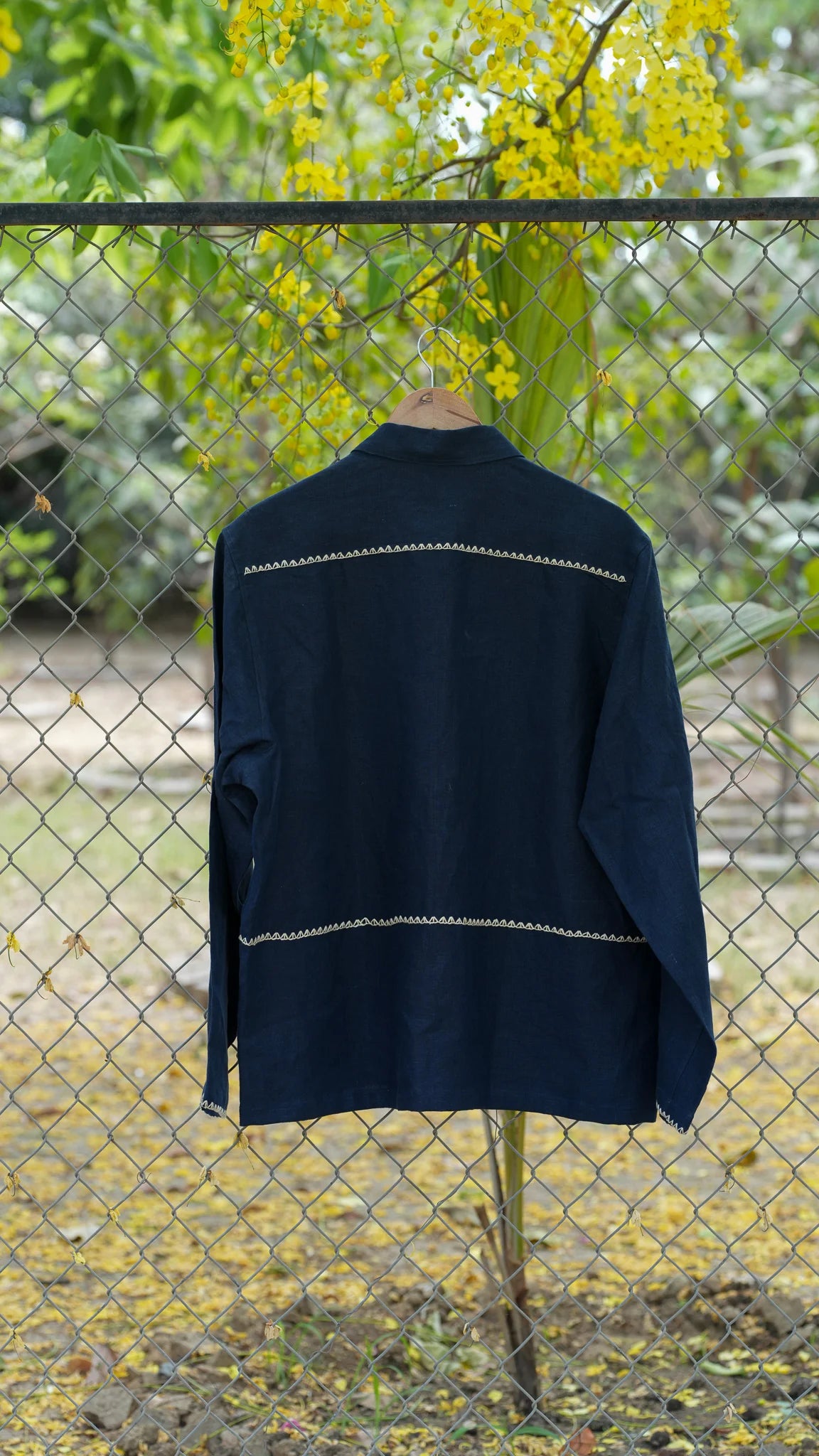 Edgewise blue shirt and jacket