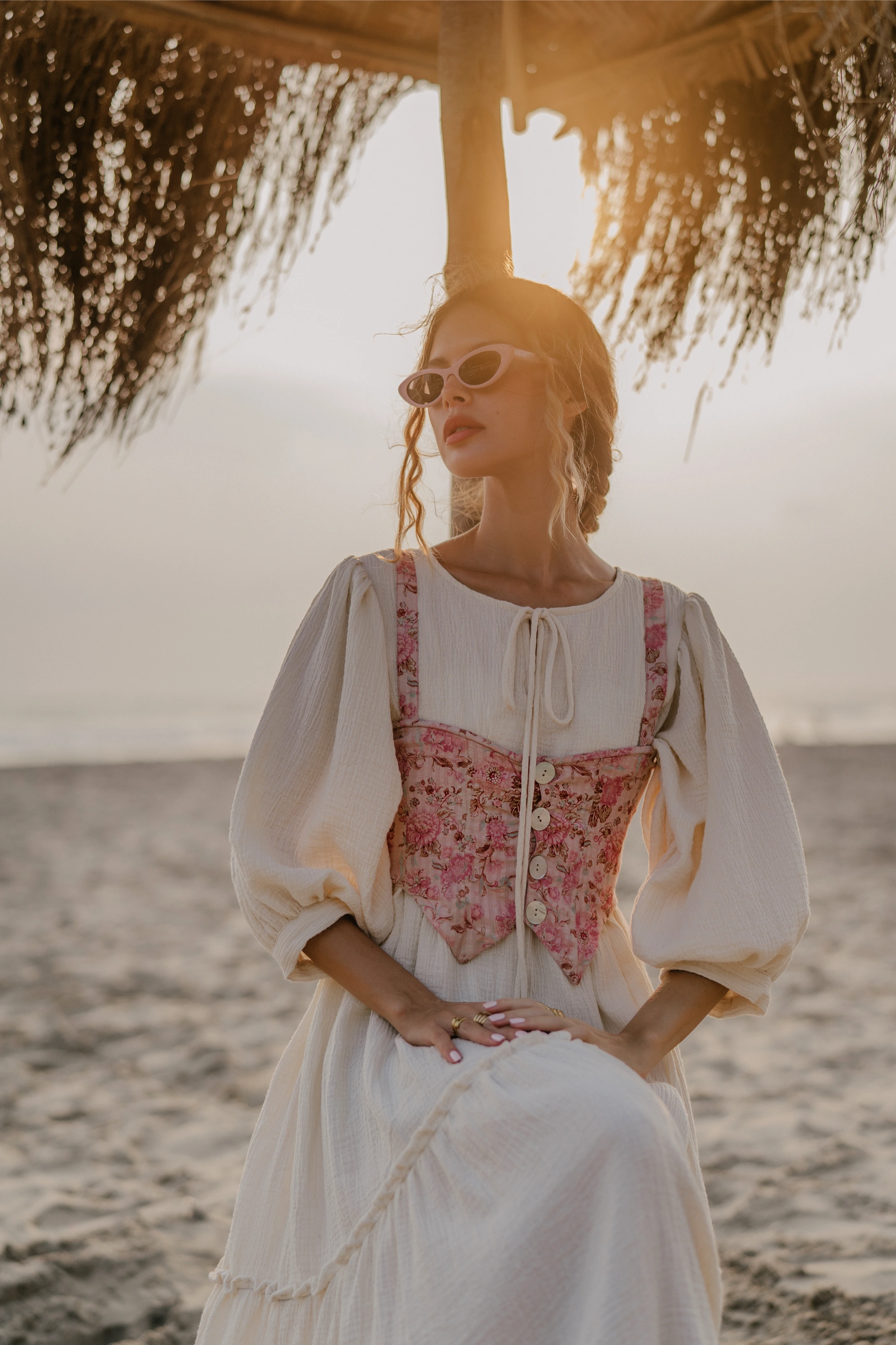 Elysian Dress & Zephyr Corset Set