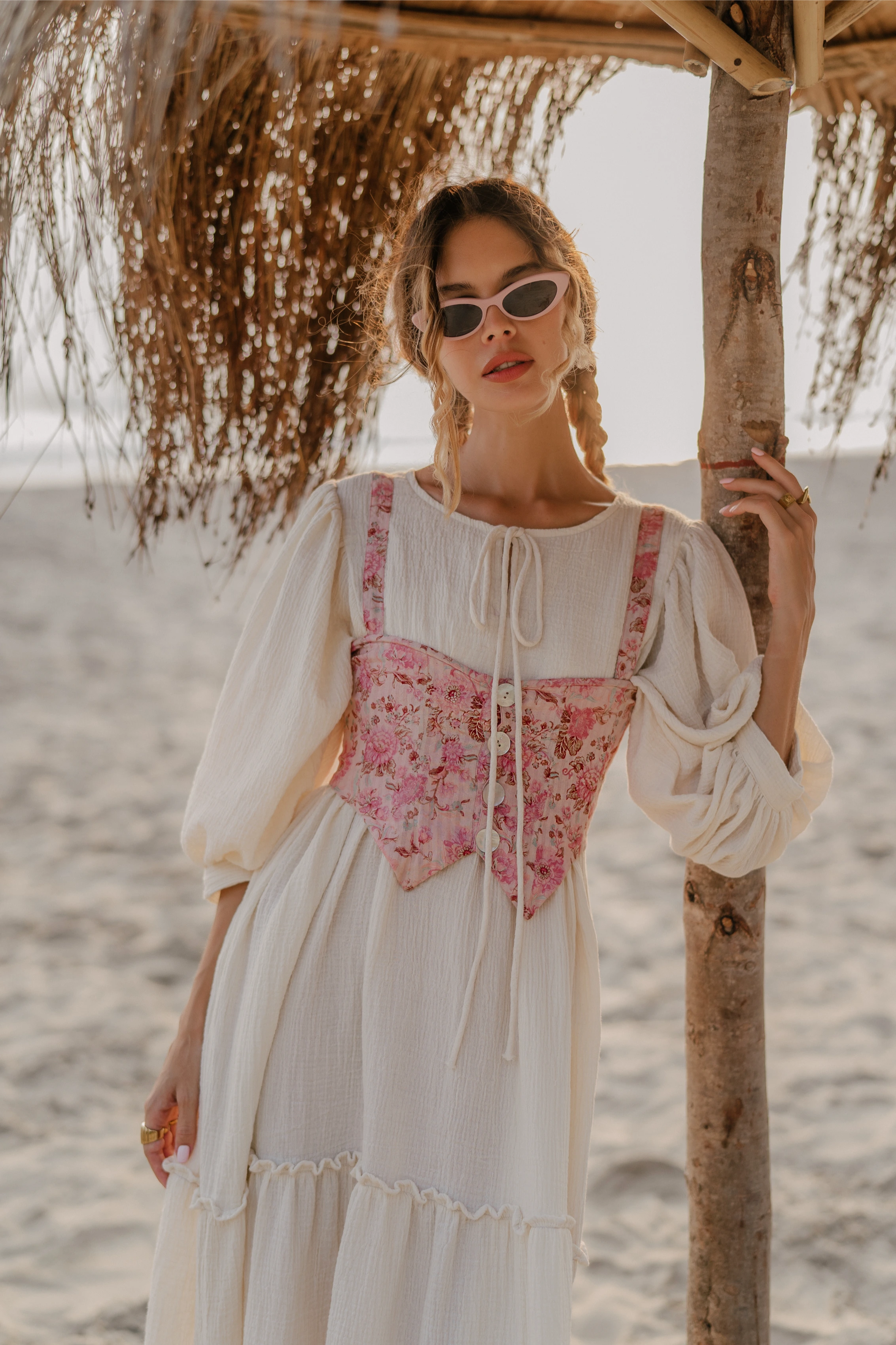 Elysian Dress & Zephyr Corset Set