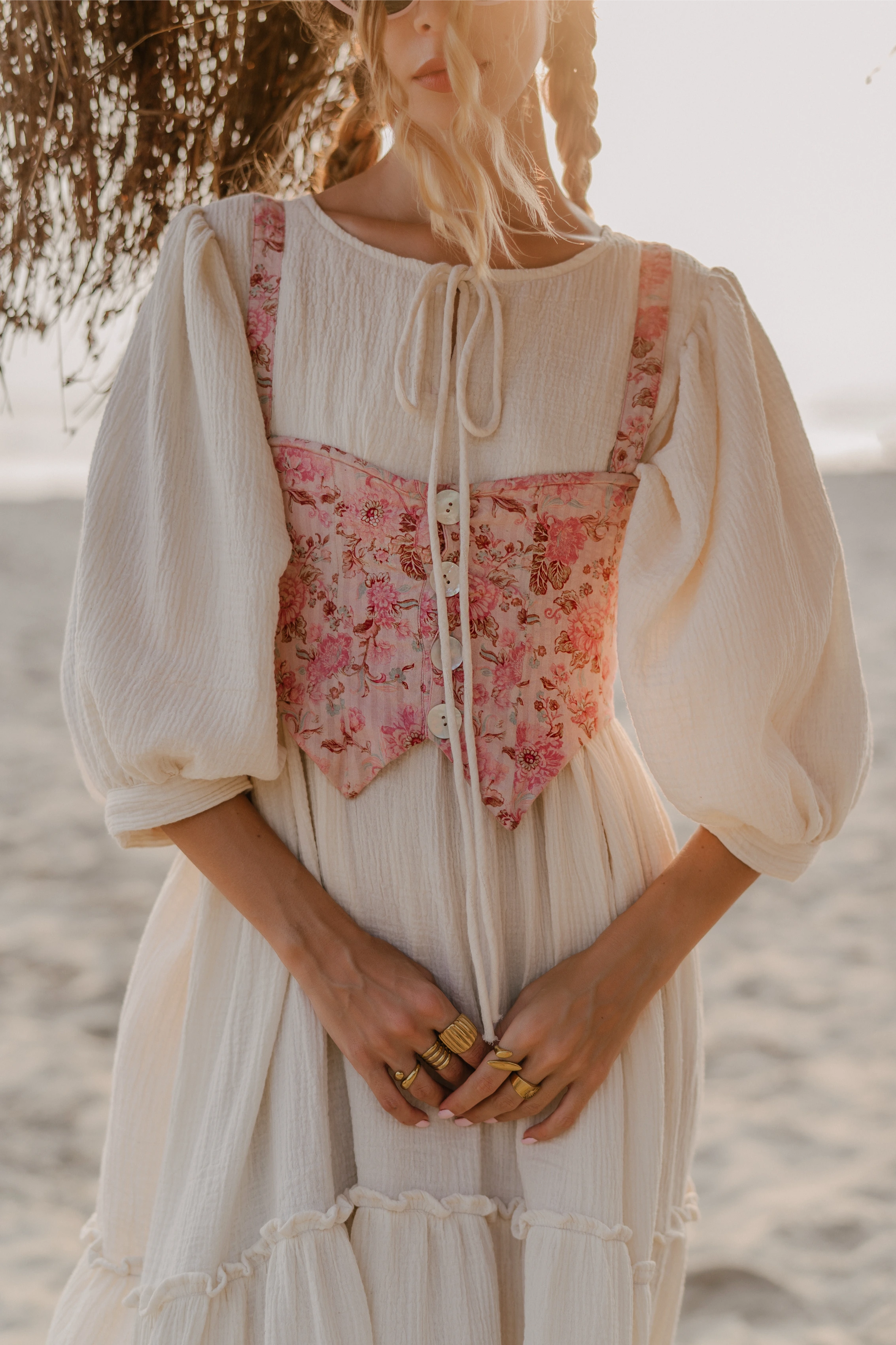 Elysian Dress & Zephyr Corset Set