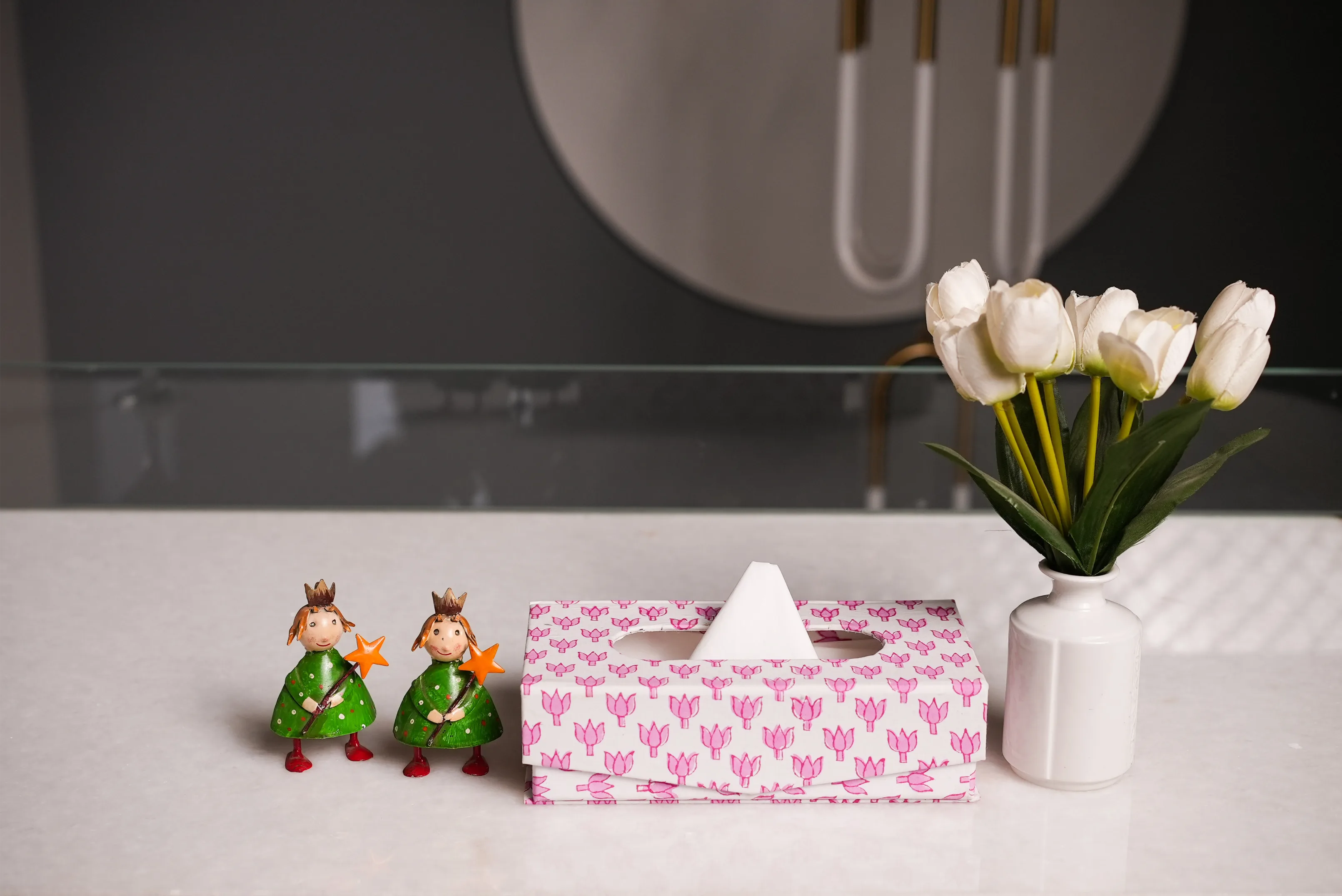 Handmade Blockprint Tissue Box