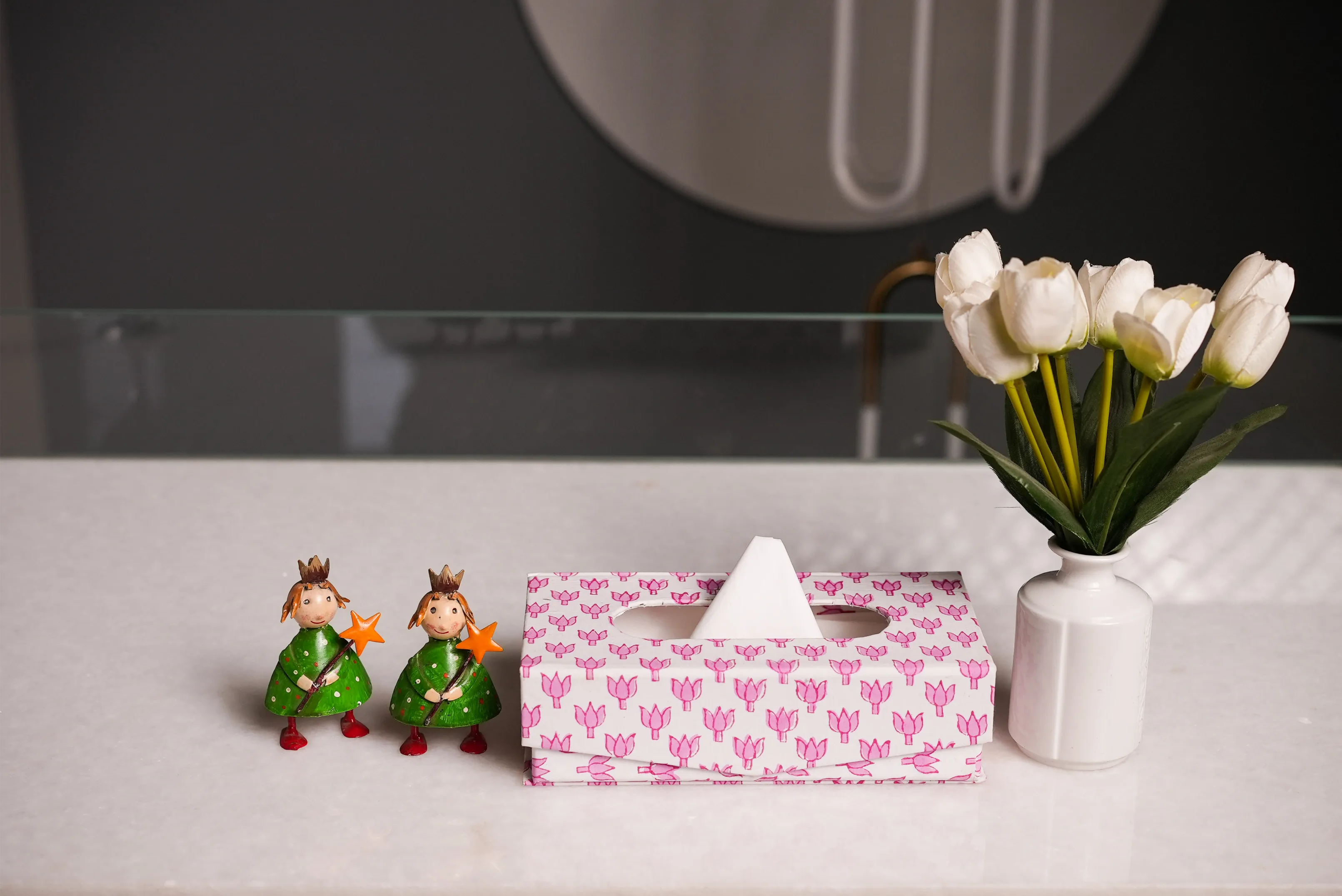 Handmade Blockprint Tissue Box