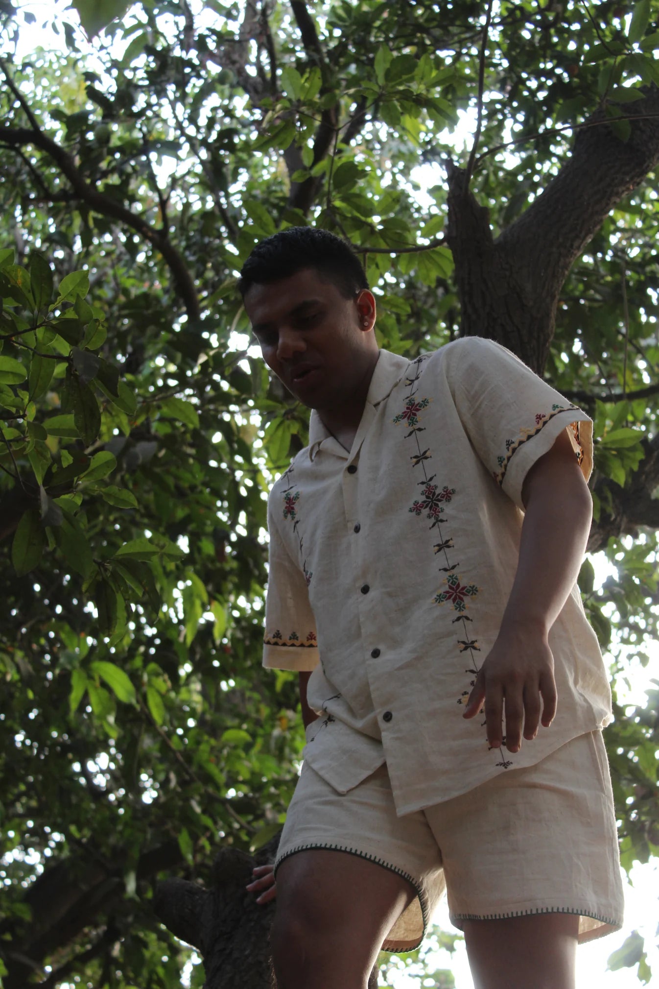 Sufiyat off-white cotton shirt