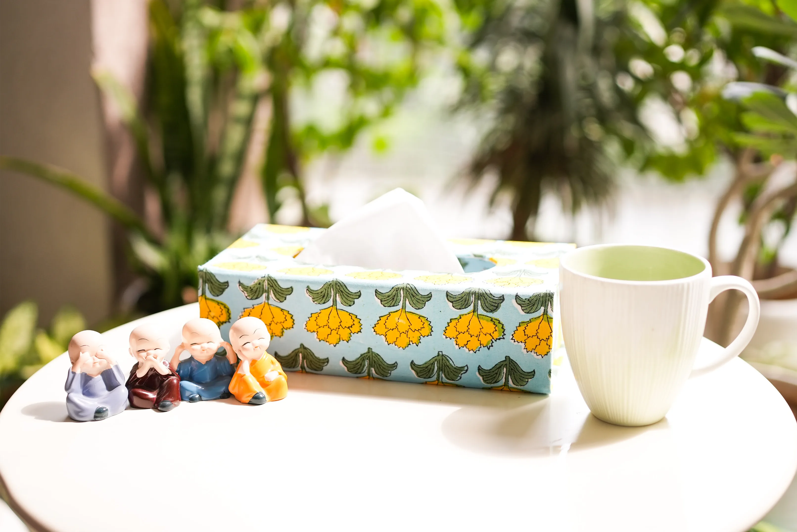 Handmade Blockprint Tissue Box