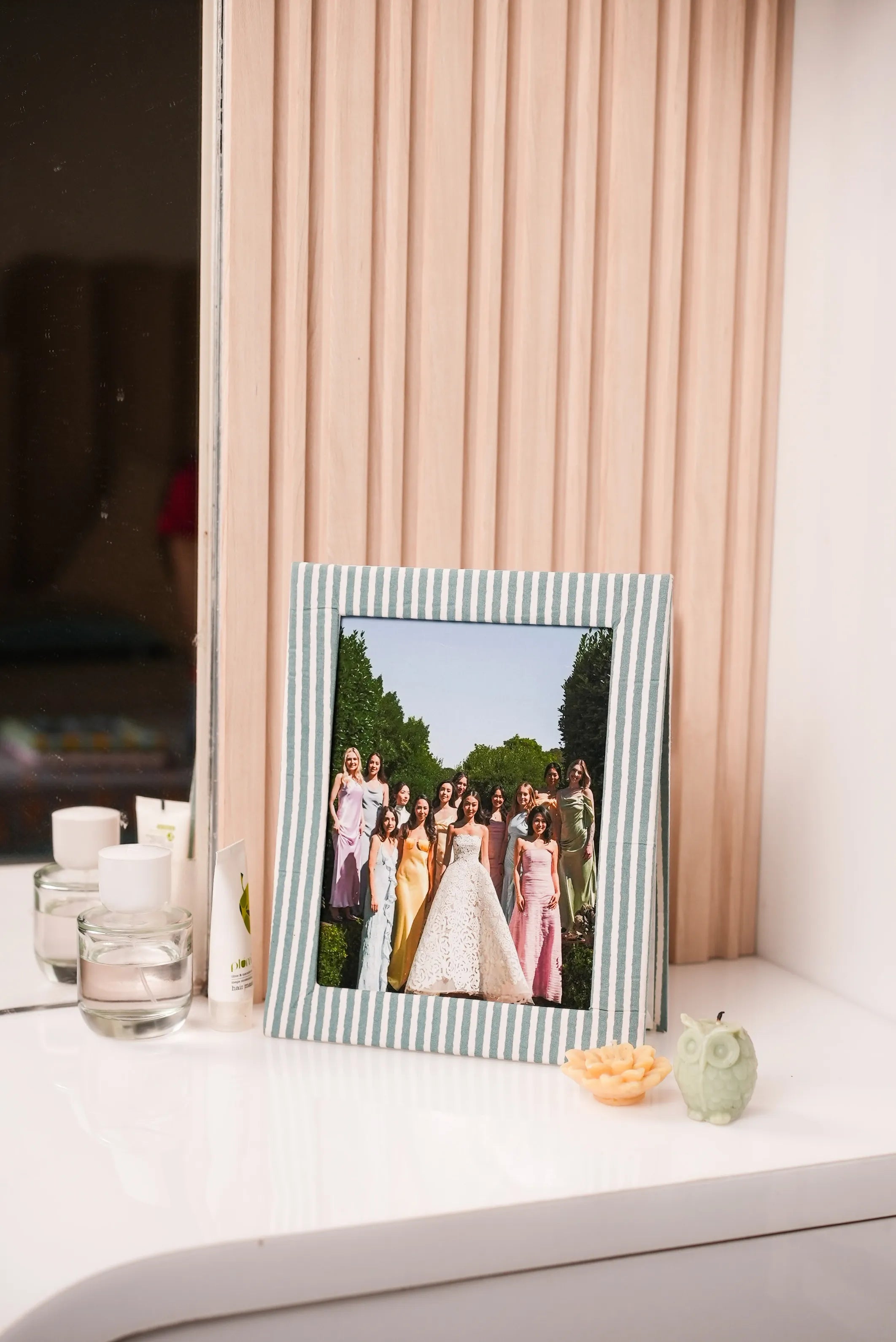 Handmade Block Print Photo Frames