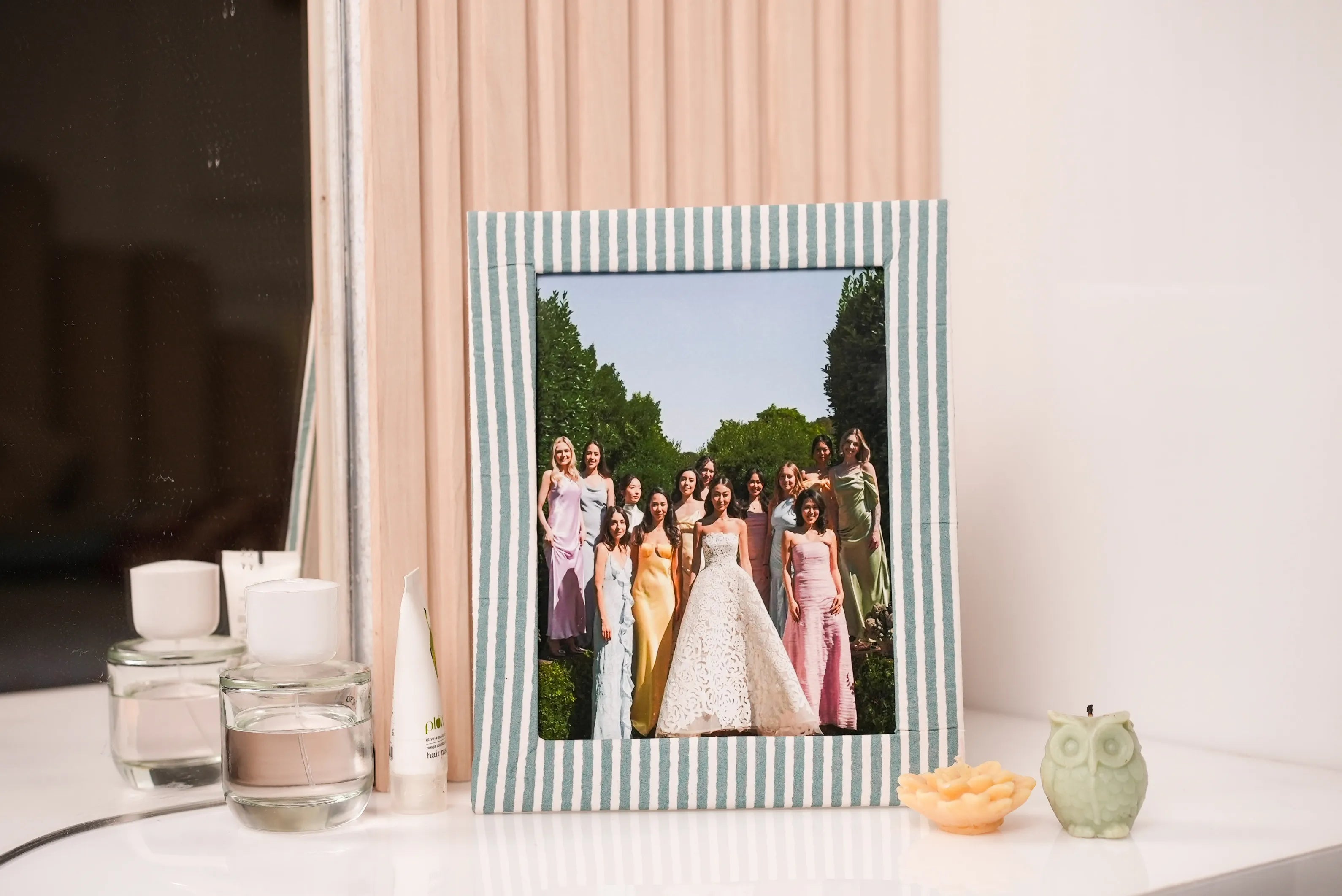 Handmade Block Print Photo Frames