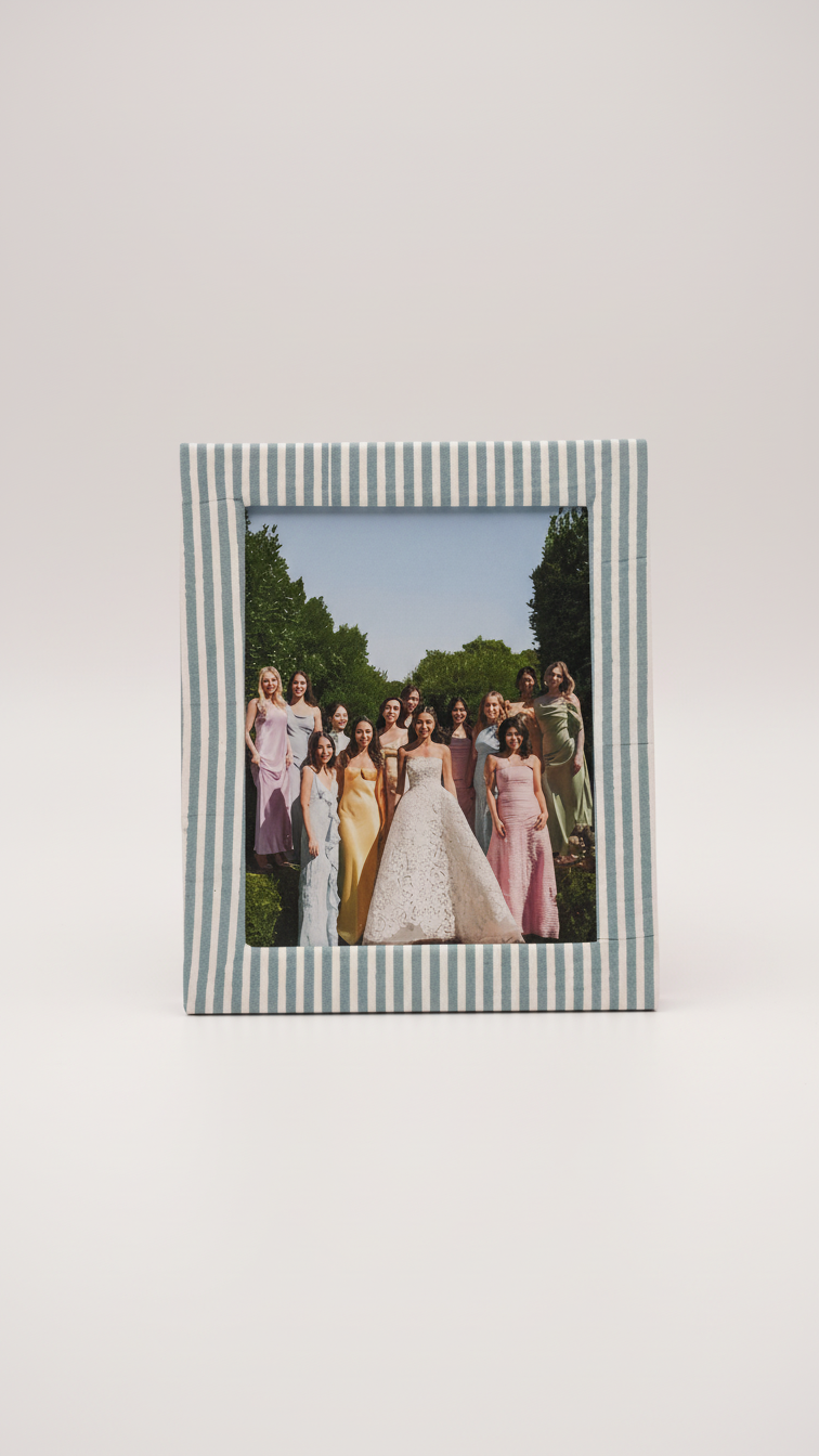 Handmade Block Print Photo Frames