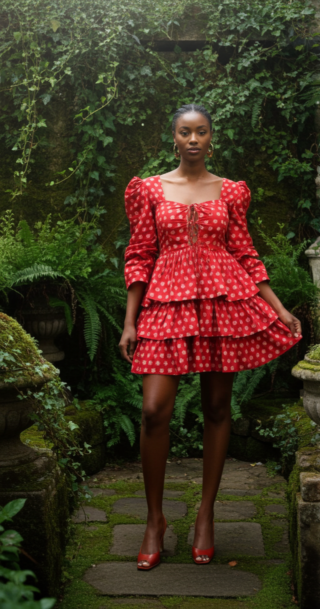 Gul Raas — Hand Block Print Cotton Dress | Indian Artisan Fashion Australia